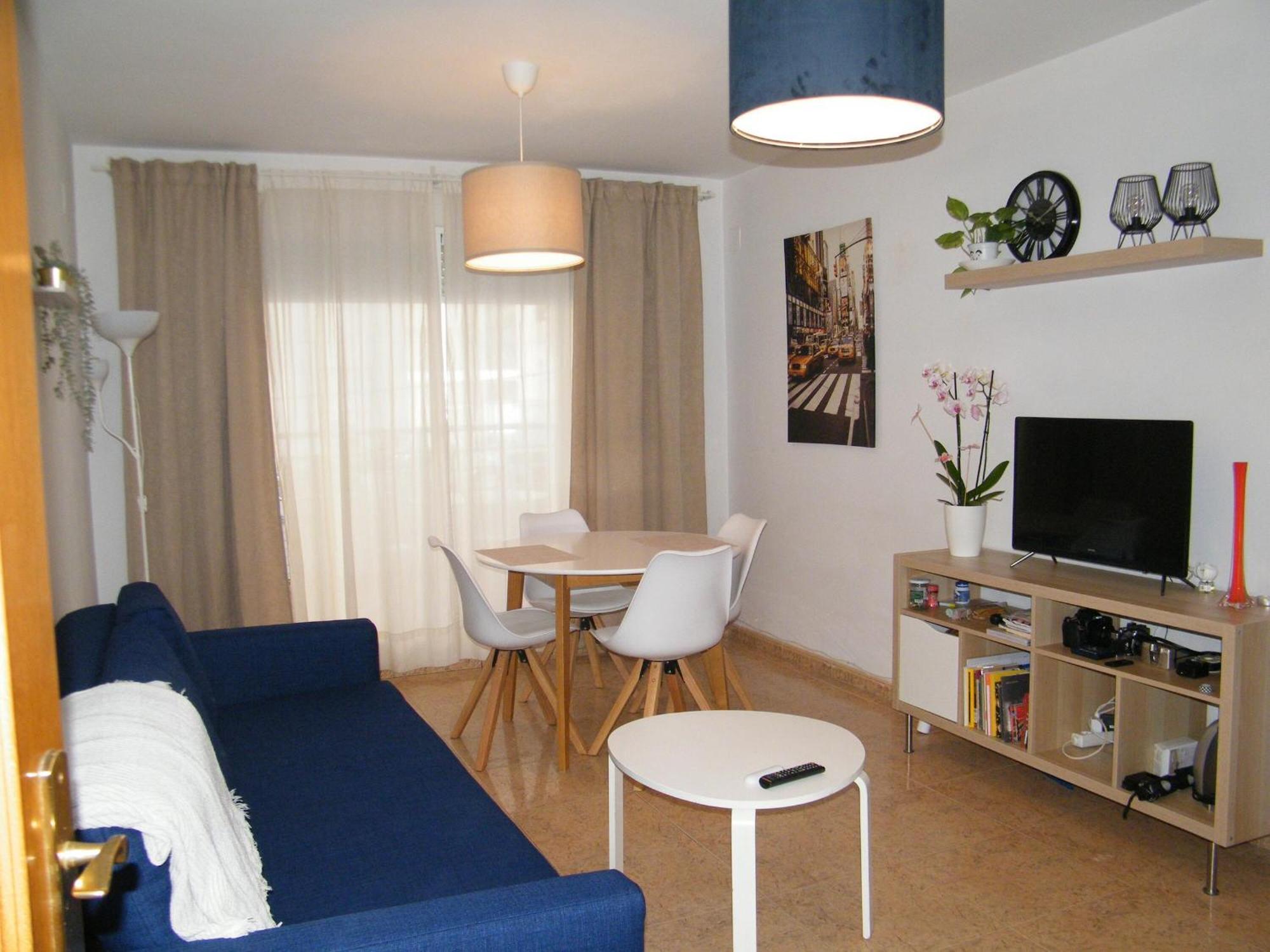 Apartament Playa De Gandia: Piso 2 Hab, Aire Acondicionado, Piscina, Cerca Del Puerto. - Es-314-12 *